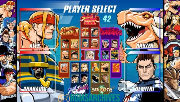 Capcom Fighting Collection 2 Gameplay 1