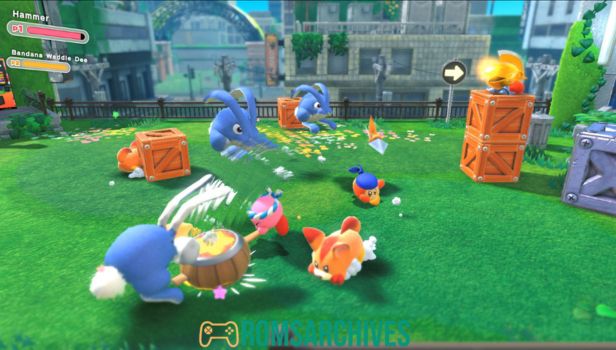 Kirby and the Forgotten Land Gameplay 2