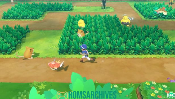 Pokemon Let's Go Pikachu Gameplay 2