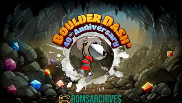 BOULDER DASH 40th Anniversary Gameplay