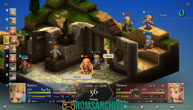 FINAL FANTASY TACTICS The Ivalice Chronicles Gameplay 1