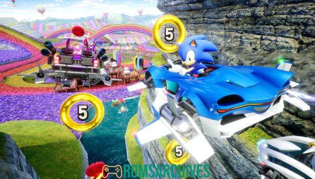 Sonic Racing CrossWorlds Gameplay 1