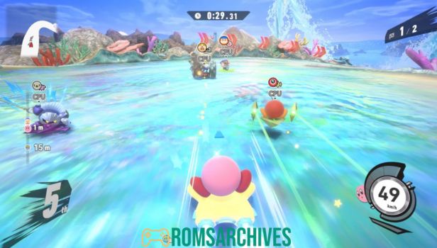 Kirby Air Riders Gameplay 1